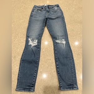 Good American straight leg jeans size 25